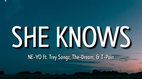 Nov 18, 2022 ... She Knows by Ne-Yo (feat. Juicy J) #SheKnows #NeYo #JuicyJ #fypシ #foryou #fyp #fypdongggggggg #lyrics #speedup · She Knows Sped Up Full ...